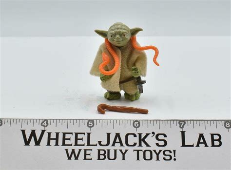 Yoda W Orange Snake Complete Star Wars Esb Vintage Kenner No