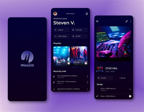 Music App Interface Music App Ui Design Behance