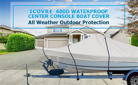 Amazon Icover Trailerable Boat Cover D Heavy Duty Boat Cover