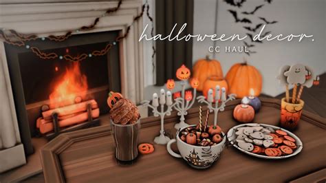 Cc Haul De Halloween Para Decorar Tu Casa En Los Sims 4 Links Youtube