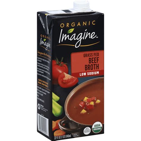 Imagine Beef Broth Organic Grass Fed Low Sodium Shop Superlo Foods