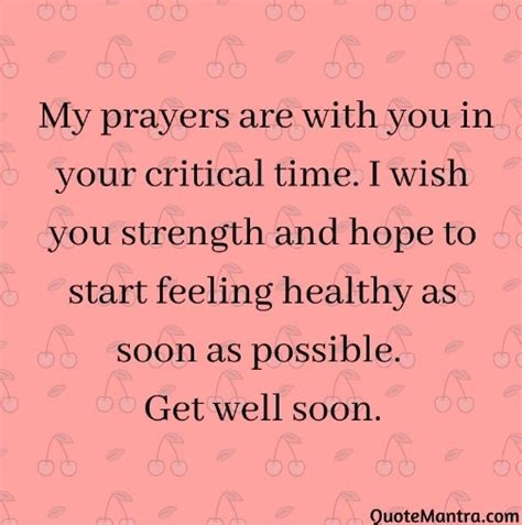 Heartwarming Get Well Soon Messages Quotemantra