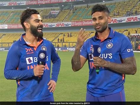 Jo Bhi Mujhe Ye Opportunity Diya Suryakumar Yadavs Epic Reaction On Interviewing Virat Kohli