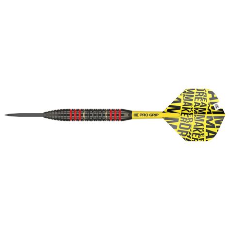 Target Dimitri Van Den Bergh Steeltip Dartpijlen Brass 22 Gram