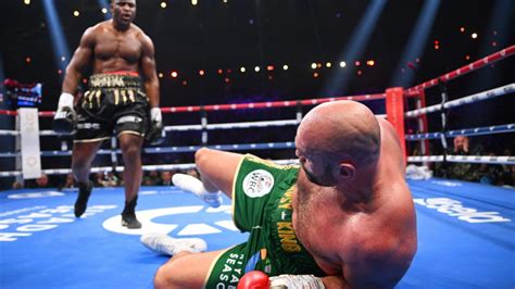 Tyson Fury survives knockdown to outpoint Francis Ngannou