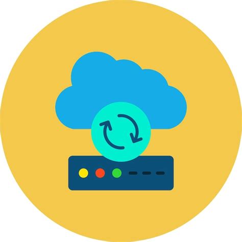 Una Nube Azul Con Una Nube En El Medio Vector Premium