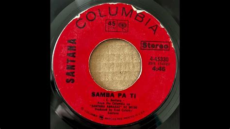 Santana Oye Como Va Samba Pa Ti Youtube