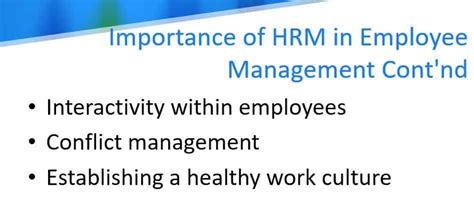 Explain Why The Hrm Function Is Important To Employee Management And