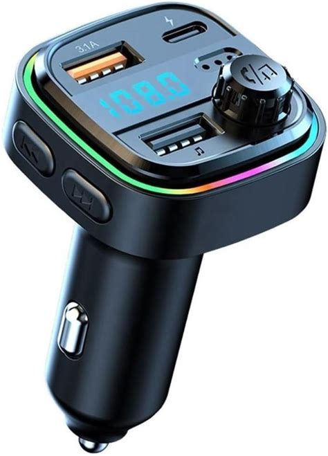 Bluetooth Car Adapter Car Bluetooth Transmitter FM Bluetooth