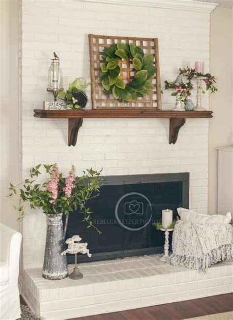 28+ Spring Mantel Decor Ideas in 2026 for a Modern Seasonal Vibe