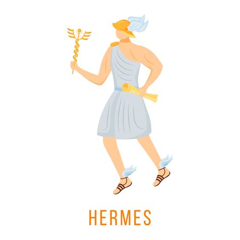 Hermes Greek God Cartoon