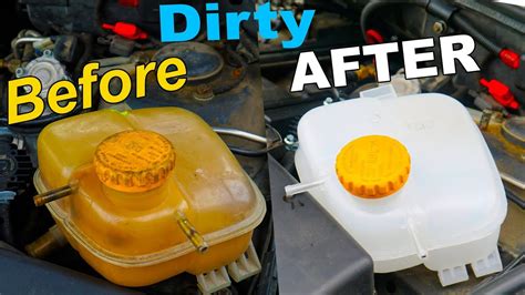 How To Clean And Restore Coolant Tank Permanently Youtube