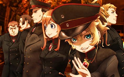 Tanya Degurechaff Protagonista Youjo Senki Saga De Tanya El Mal