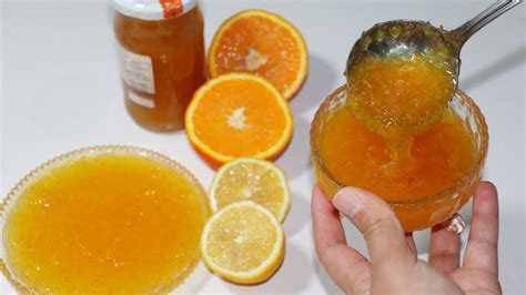 Confiture D Orange Et De Citron Super Facile Et Rapide YouTube