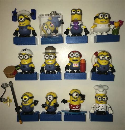 Mega Bloks Despicable Me Minion Series 6 Sealed Blind Bag Set Of 12