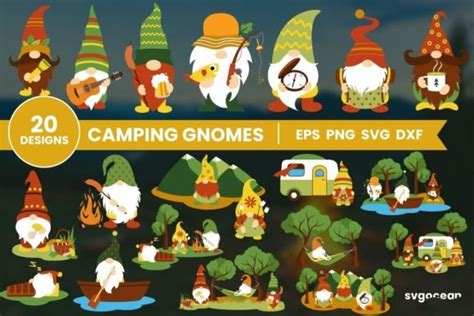 Camp Gnomes Designs Graphics