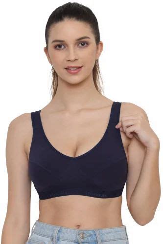 Non Padded Lycra Cotton Black Sports Bra Size 32b At Rs 79piece In Jaipur