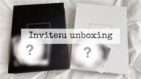 Pentagon Invite U Album Late Unboxing Photobook Flip Through