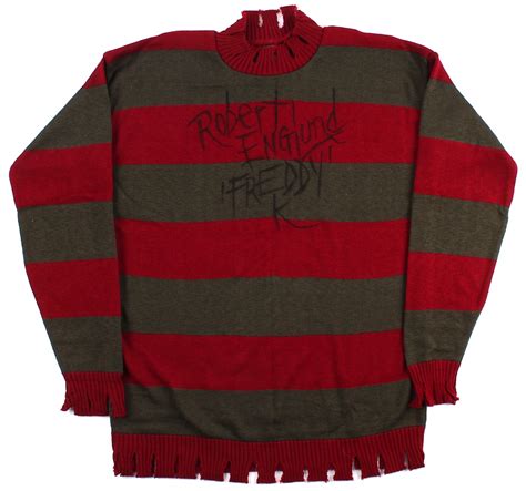 Freddy Krueger Sweater Killer Sweater Freddy Krueger Vintage Red N