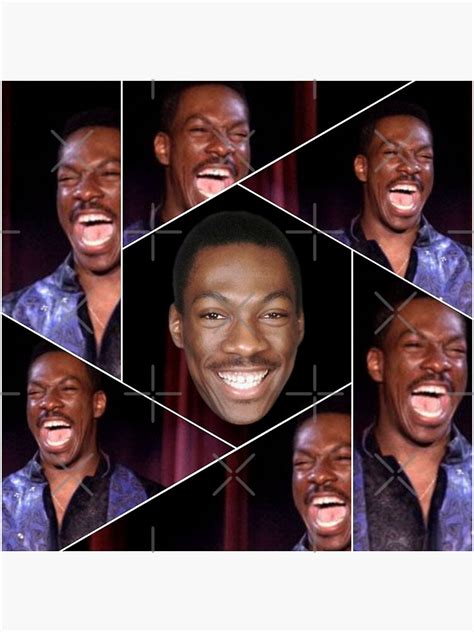 Eddie Murphy Raw Laugh Poster By Xsdni999 Redbubble