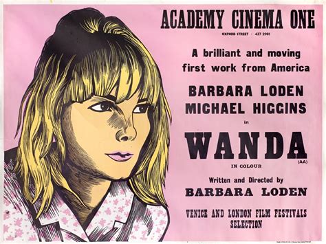 Wanda Original 1970 British Quad Movie Poster Posteritati Movie Poster Gallery