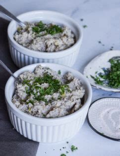 Cauliflower Risotto with Mushrooms - Creamy Side Dish - clean cuisine