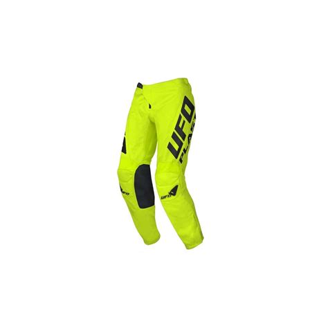 Pantalon Motocross Ufo Plast Radial Jaune Enfant