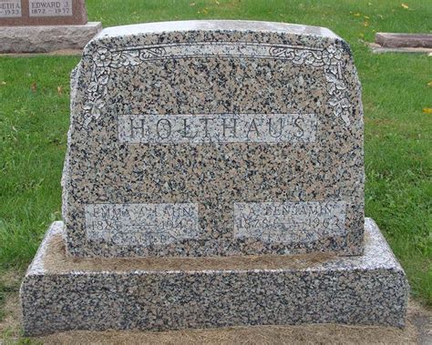 August Benjamin Holthaus Find A Grave Memorial