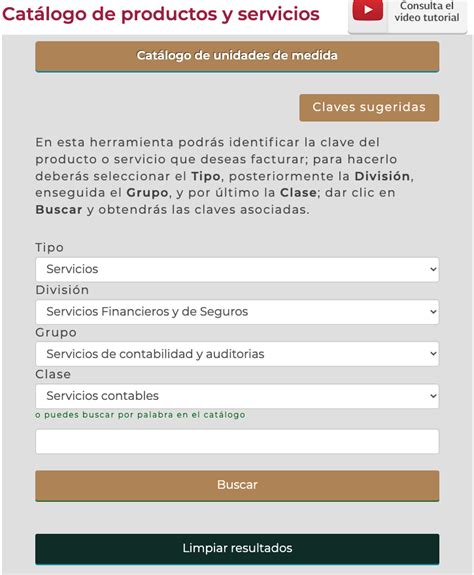 Catálogo SAT Cómo se clasifican los productos y servicios en el SAT