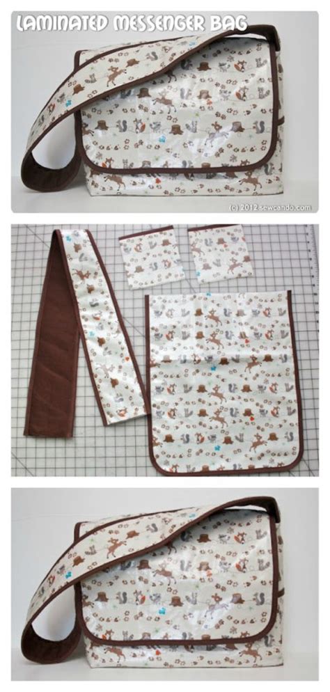 Messenger Bag Free Sewing Pattern