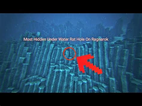 Most Hidden Under Water Rat Hole On Ragnarok Ark YouTube