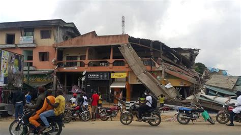 Effondrement d un immeuble à Douala Aucun décès enregistré