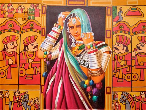 A Gypsy Lady | Exotic India Art