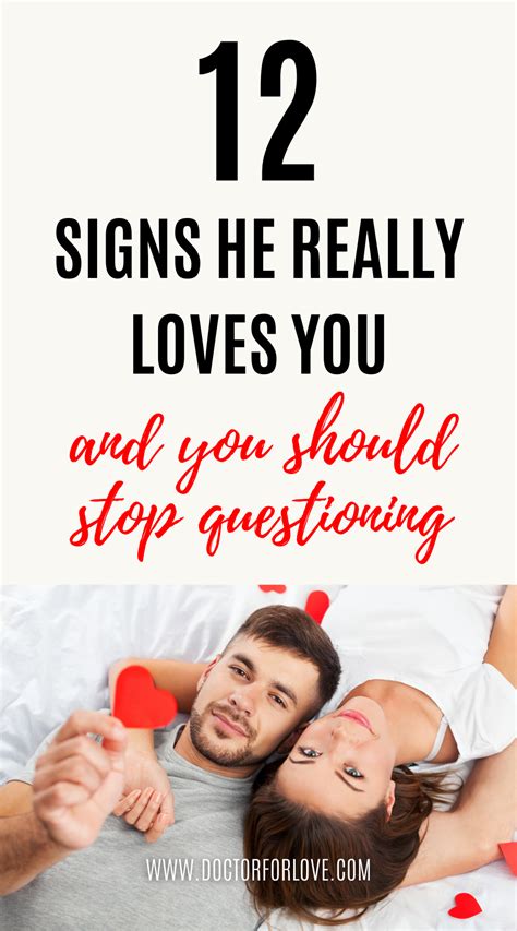 12 True Signs He Loves You Deeply In 2021 Signs He Loves You Really