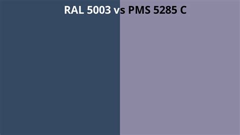 Ral Vs Pms C Ral Colour Chart Uk