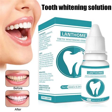 Ml Teeth Whitening Liquid Professional Oral Hygiene Cleaning