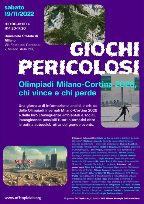 Giochi Pericolosi Olimpiadi Milano Cortina 2026 Chi Vince E Chi Perde