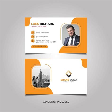 Premium Vector Simple And Clean Business Card Template