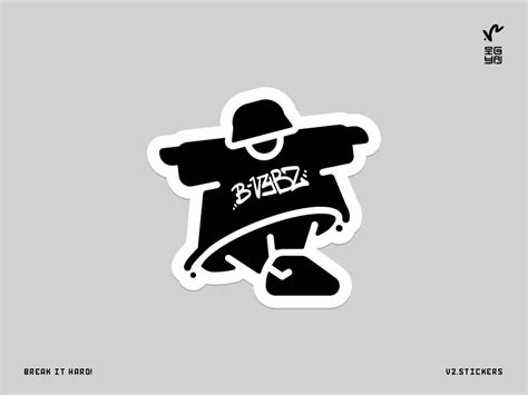 Bboy Sticker By Vlada Valarte On Dribbble