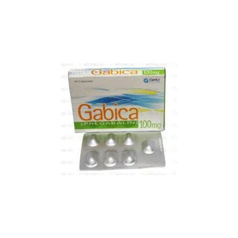 Gabica 100mg Capsules Pregabalin Uses Fareed Pharma World