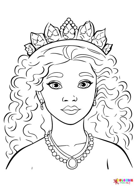 Pictures Queen Coloring Page Free Printable Coloring Pages