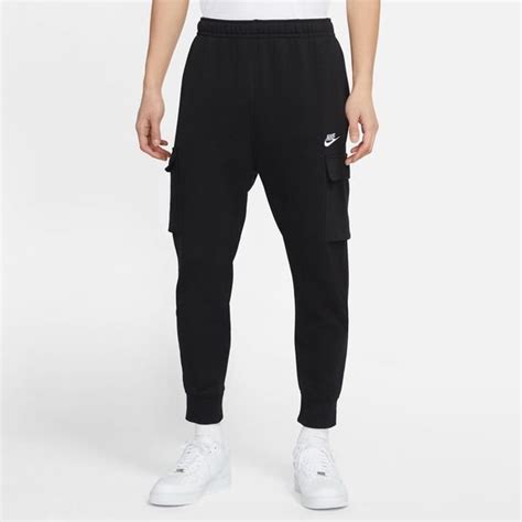 Nike Hose Nsw Club Cargo Schwarz Weiß Unisportstore At