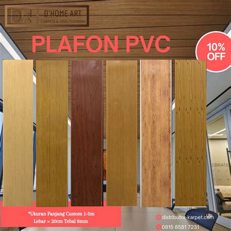 Jual Plafon Pvc Motif Kayu Plafon Pvc Serat Kayu Lebar Cm Shopee