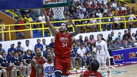 Pba Ginebra Secures Playoff Incentive With Thrilling Victory Over Nlex