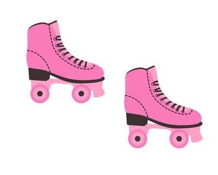 Brown And Gray Roller Skates Art Shoe Roller Skates Roller Clip Art