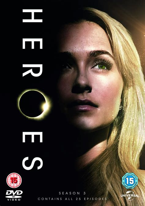 Heroes Season 3 DVD Box Set Free Shipping Over 20 HMV Store