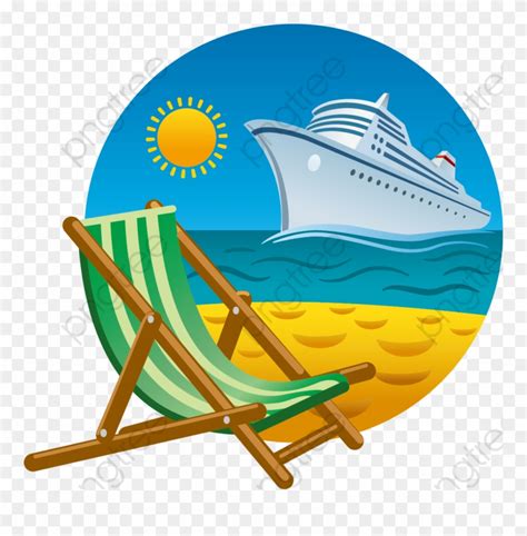 Cartoon Cruise Ship Silhouette Clip Art