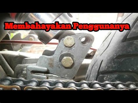 Efek Pasang Peninggi Shock Depan Dan Belakang Motor YouTube