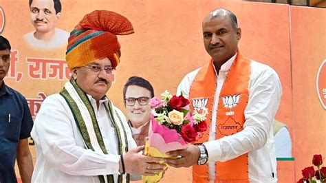 Bjp National President Shri Jp Nadda Addressing Sambhaag Baithak At