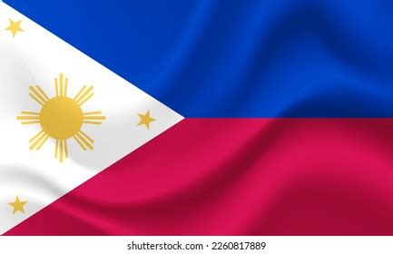 Vector Philippines Flag Philippine Flag Philippines Stock Vector ...